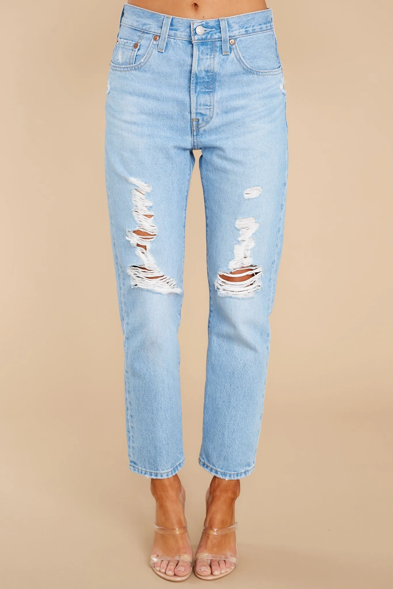 501® Original Cropped Jeans In Ojai Ring