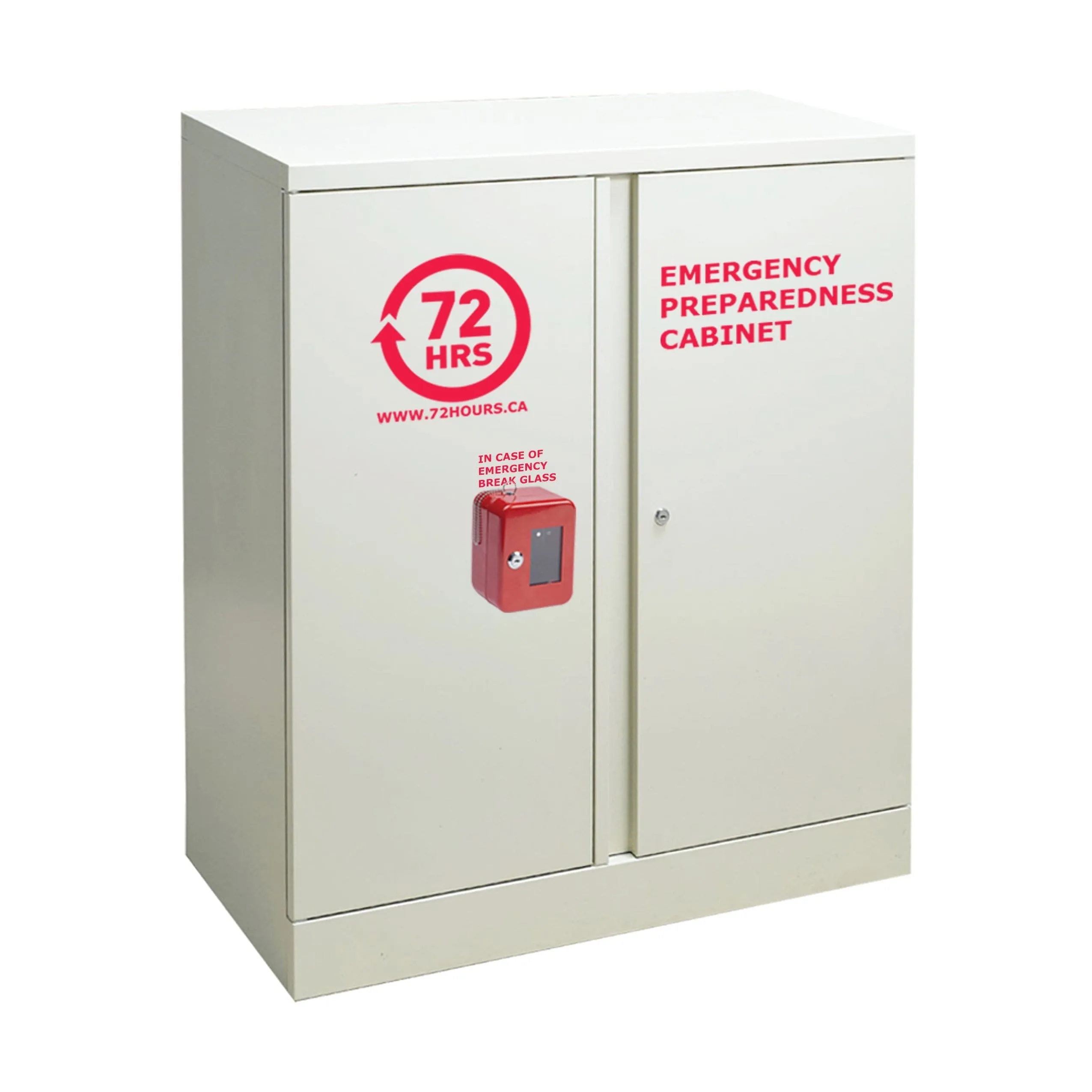 72HRS Cabinet Emergency Kit - 20 Person