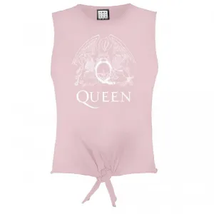 Amplified Womens/Ladies Queen Sleeveless Crop Top