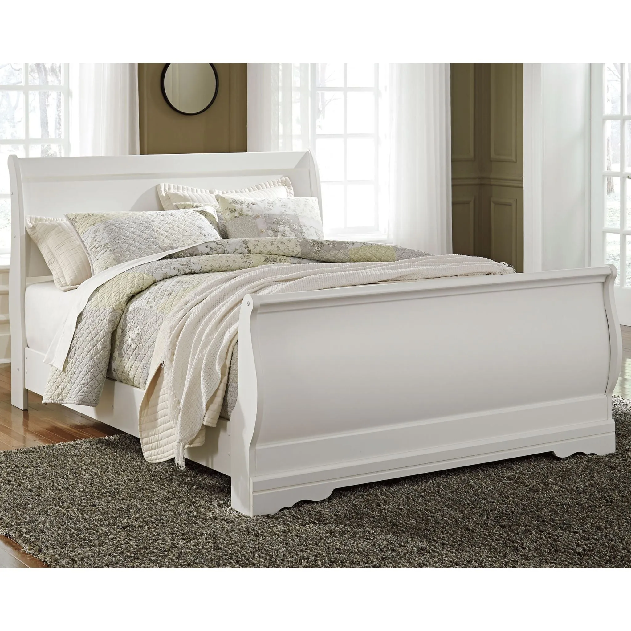 Anarasia Queen Sleigh Bed