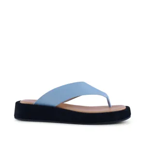 Astrid sandal leather - BLUE