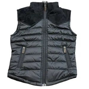 Black Polyester Vest