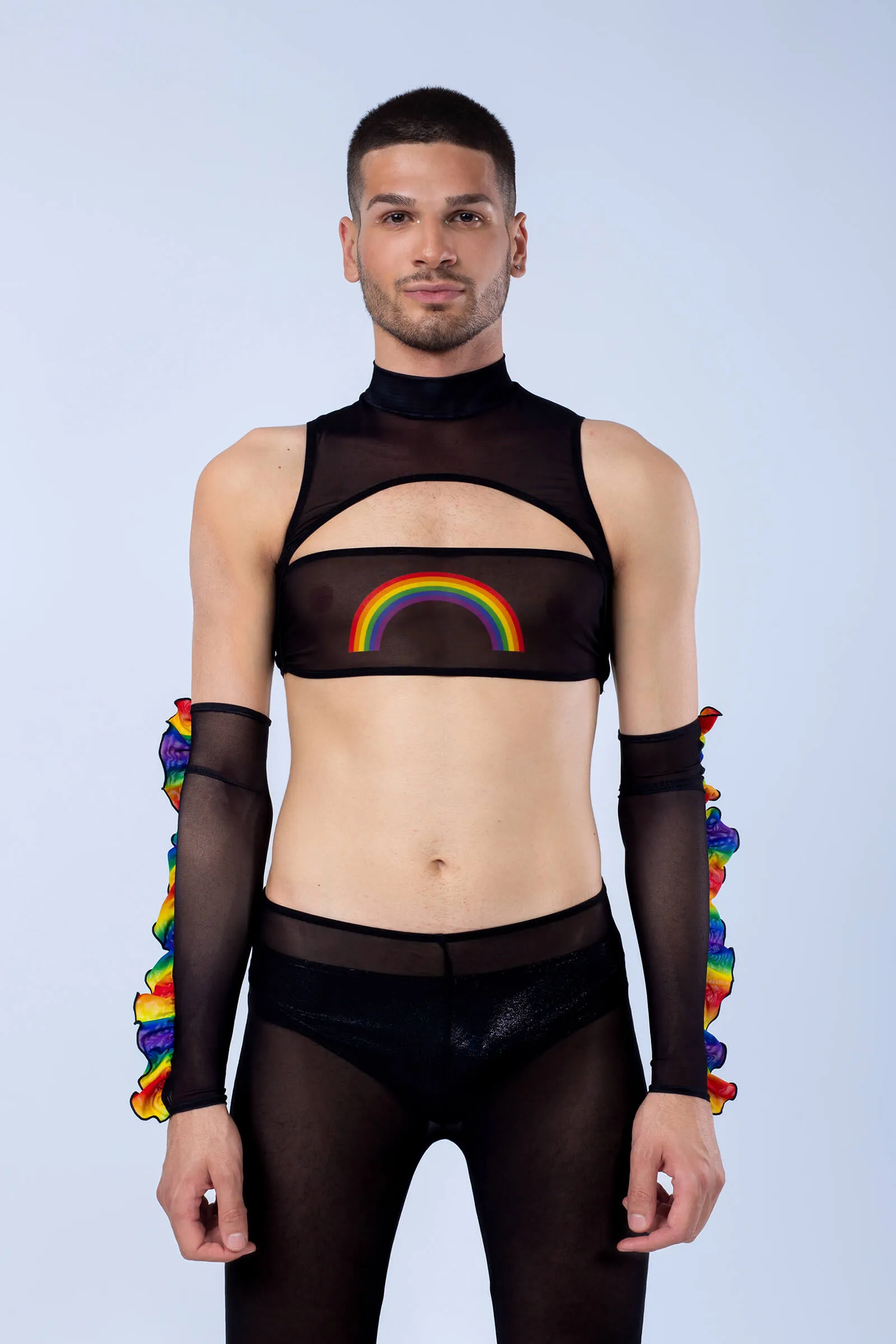 Born This Way Male Crop Top