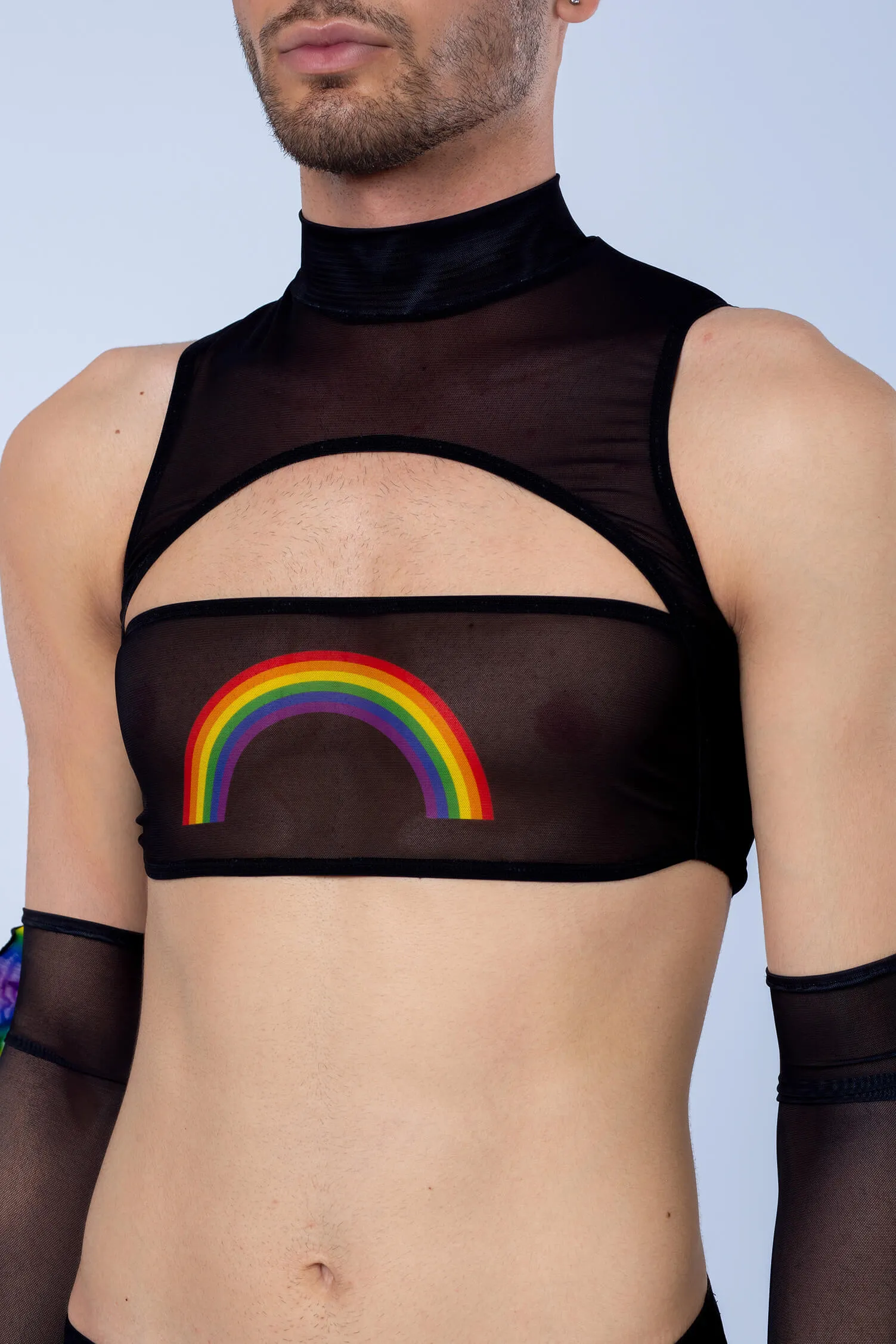 Born This Way Male Crop Top