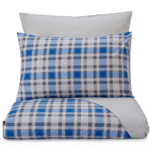 Cabril Pillowcase [Natural/Blue/Black]