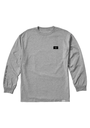 Conquer Long Sleeve T-Shirt - Heather Gray