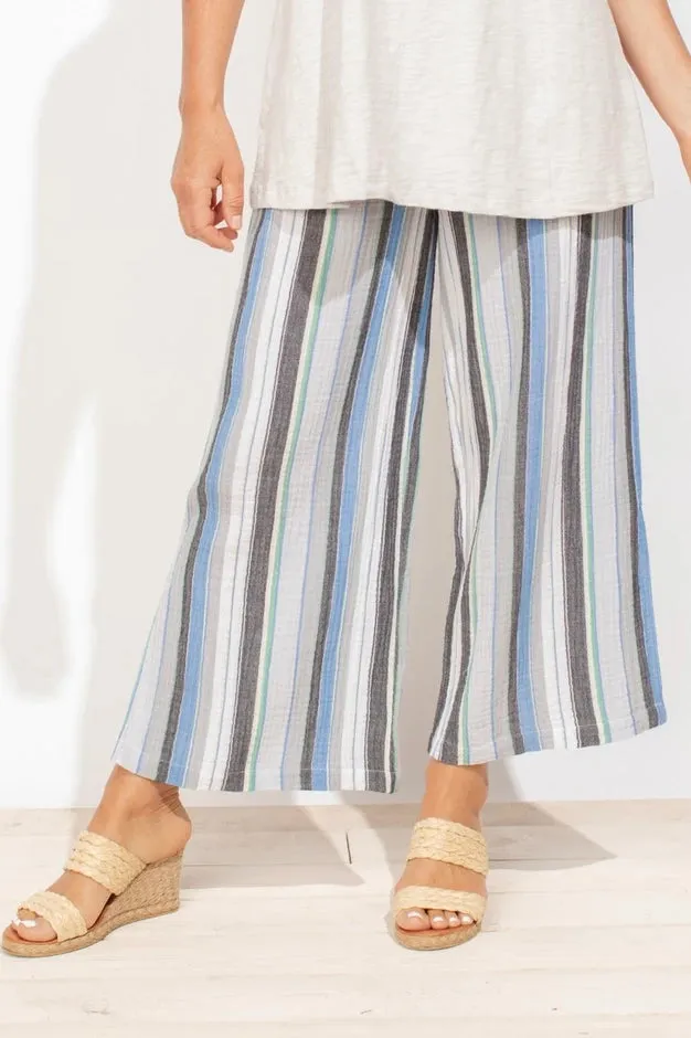 Cotton Stripe Cabana Pant by Escape