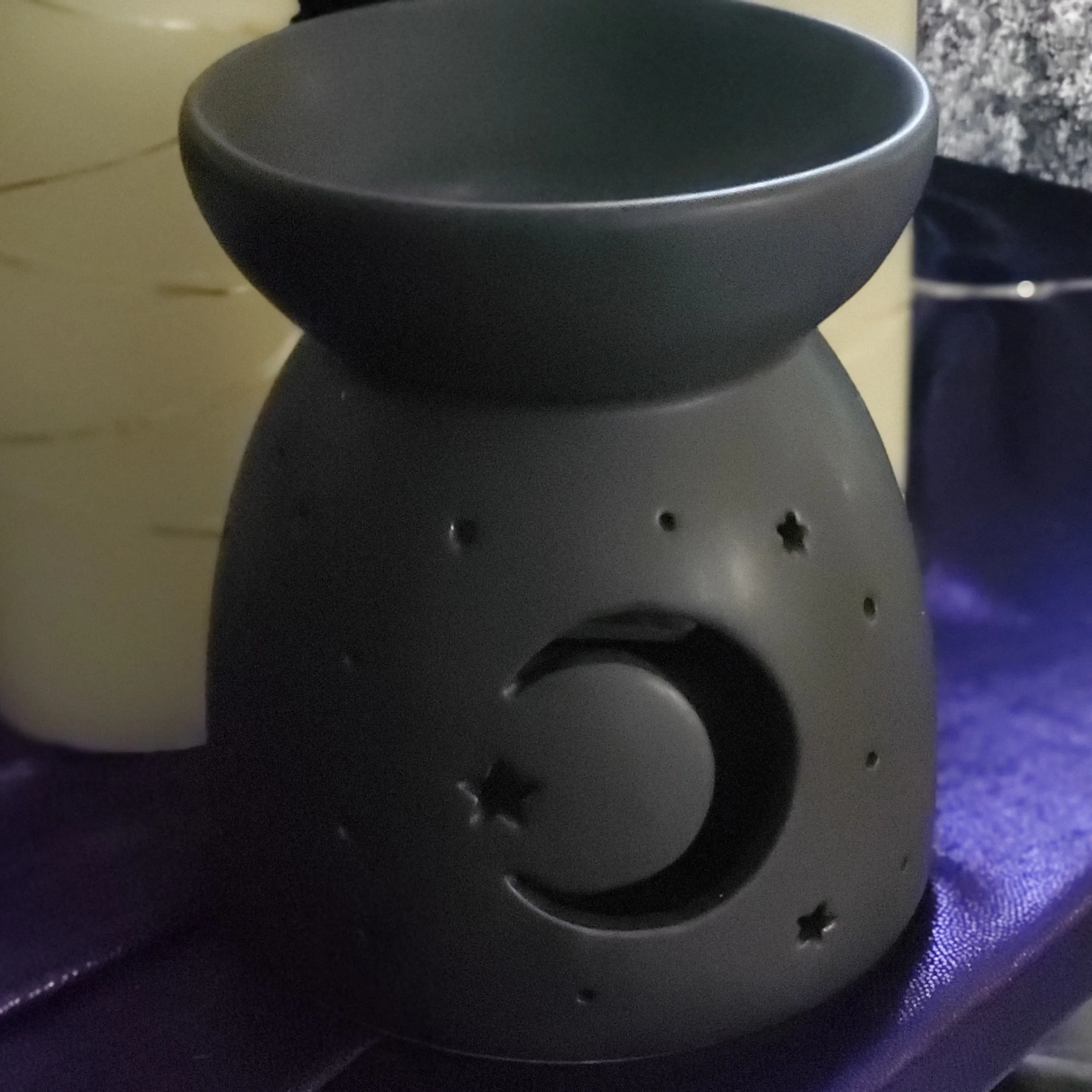 Crescent Moon Wax Burner