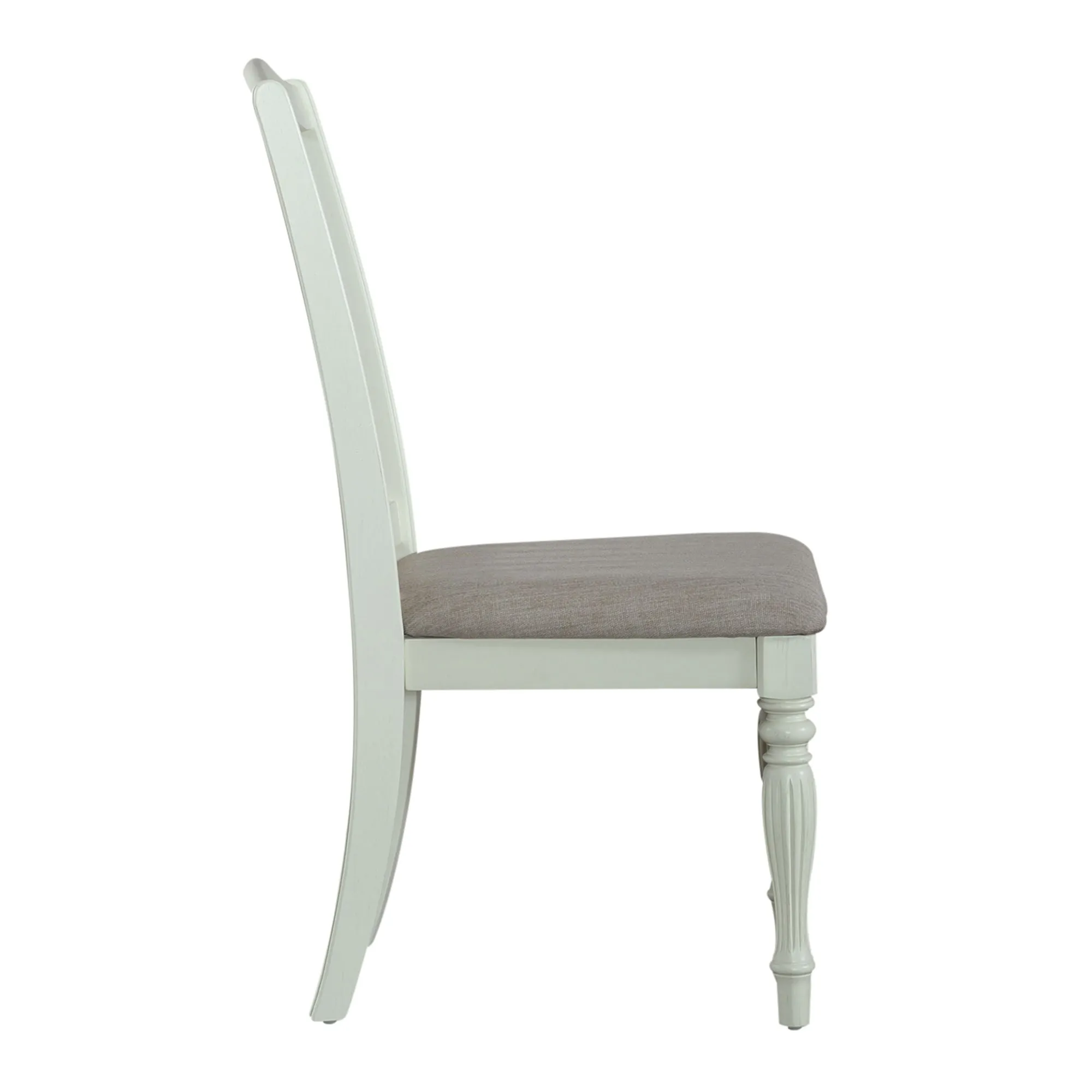 Cumberland Creek - Slat Back Side Chair - White