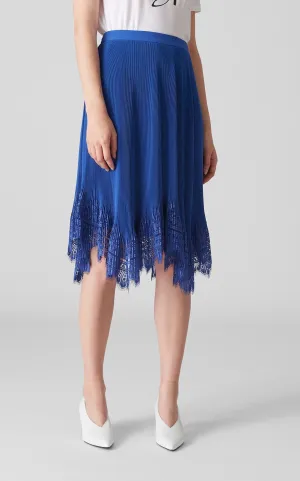 Dahlia Pleated Lace Skirt