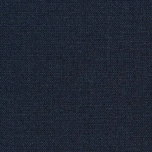 Dark Navy Blue Wool & Polyester Suiting