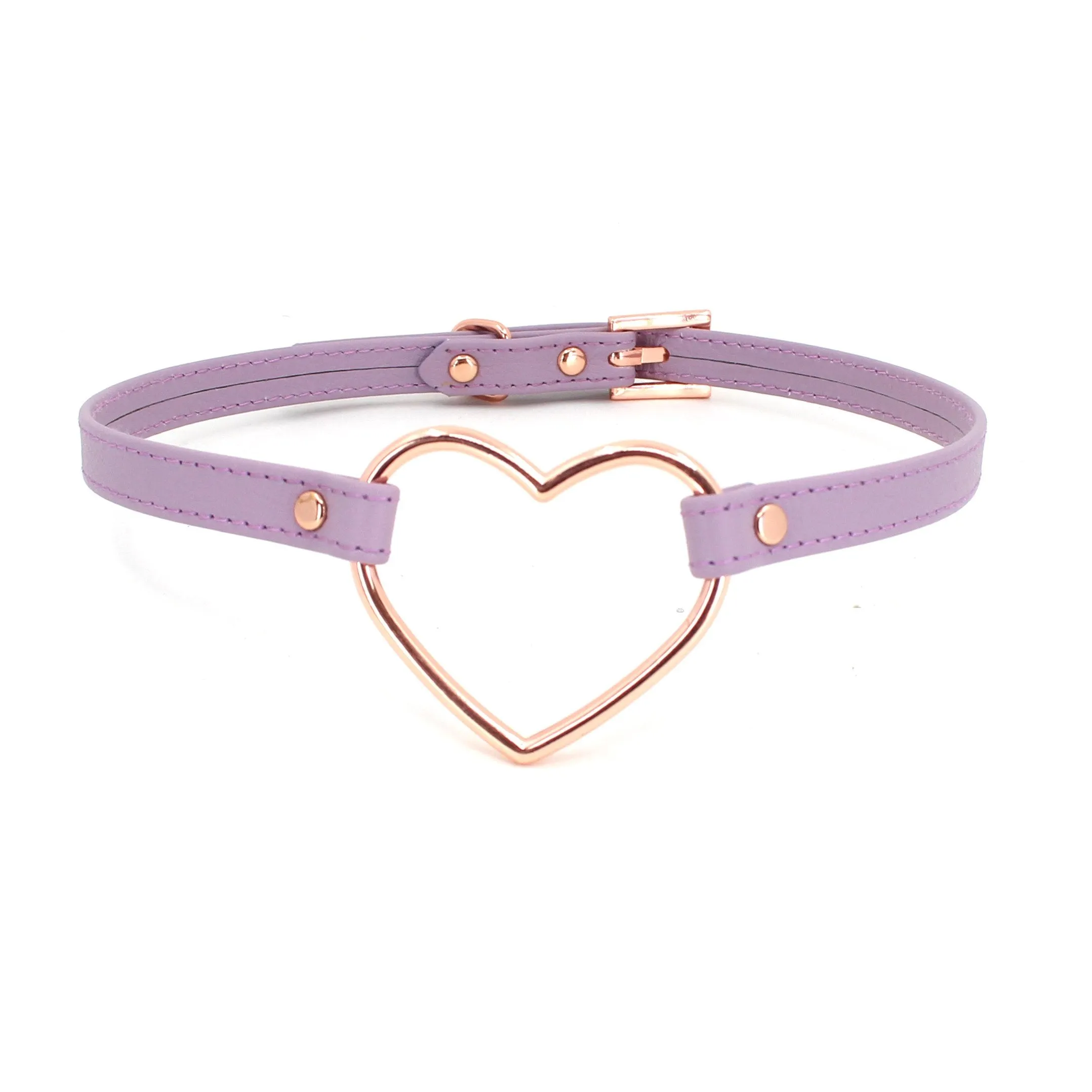 Design Your Own Heart Ring Mini BDSM Collar