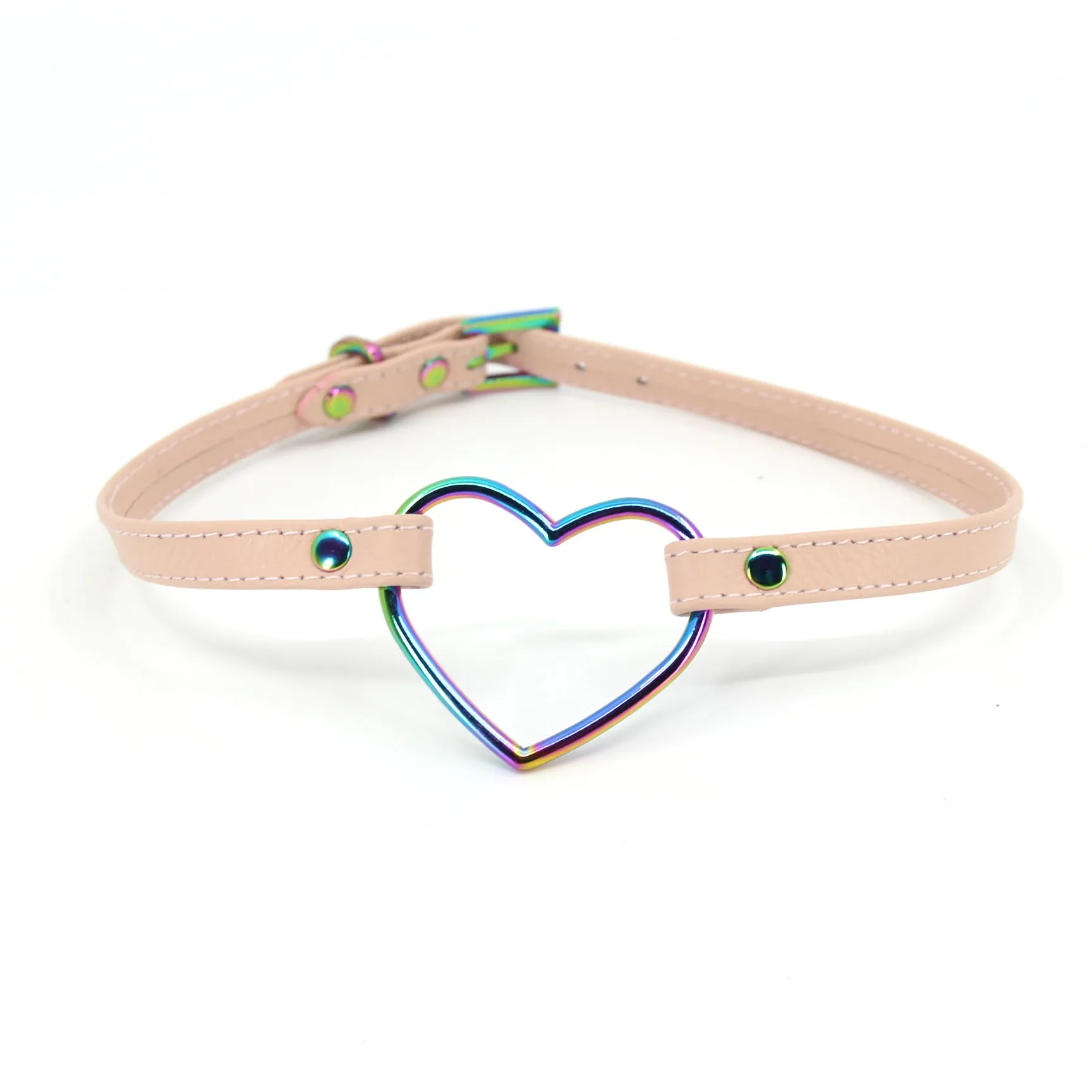 Design Your Own Heart Ring Mini BDSM Collar