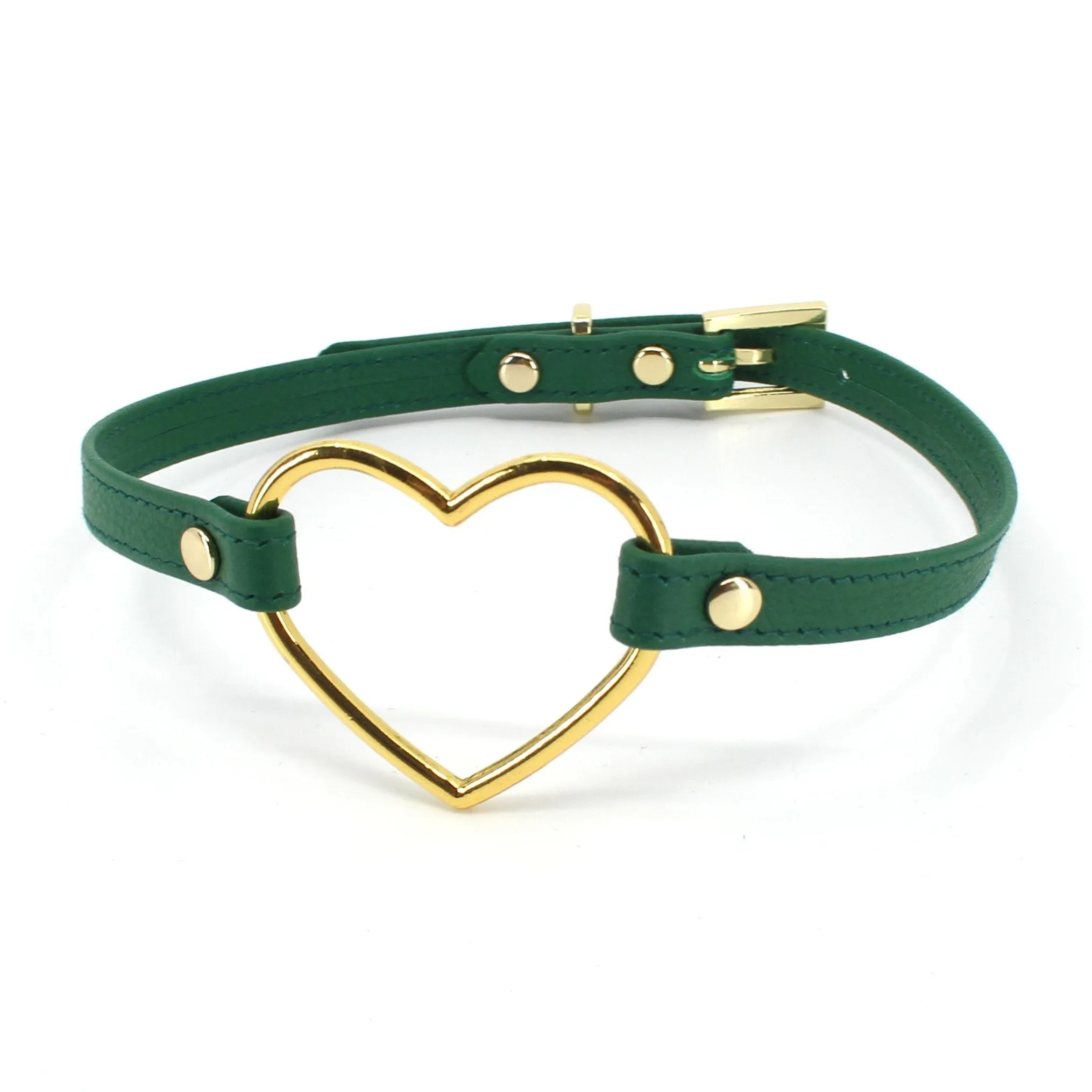 Design Your Own Heart Ring Mini BDSM Collar