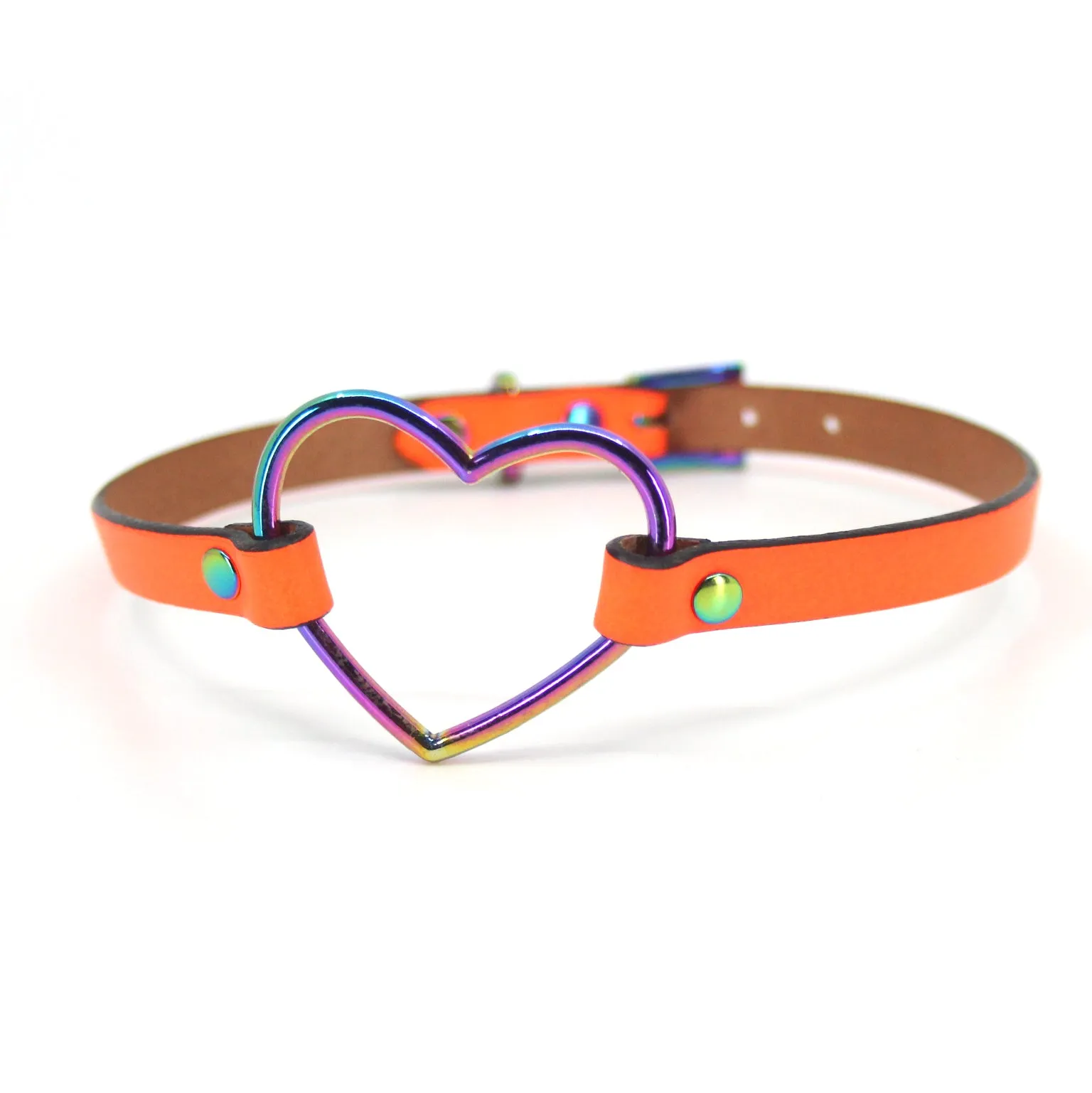 Design Your Own Heart Ring Mini BDSM Collar