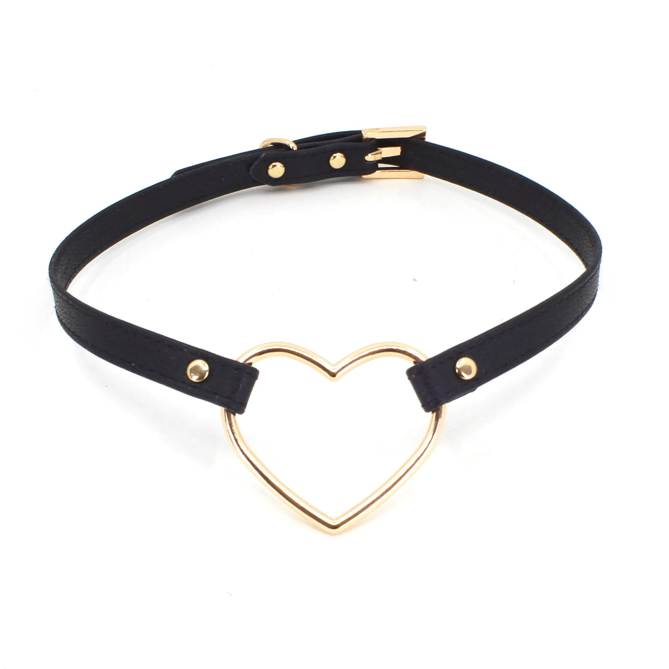 Design Your Own Heart Ring Mini BDSM Collar