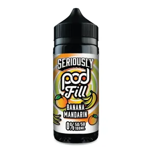 Doozy Vape Co - Seriously Podfill 50:50 E-Liquid - 100ml Short Fill - 0mg