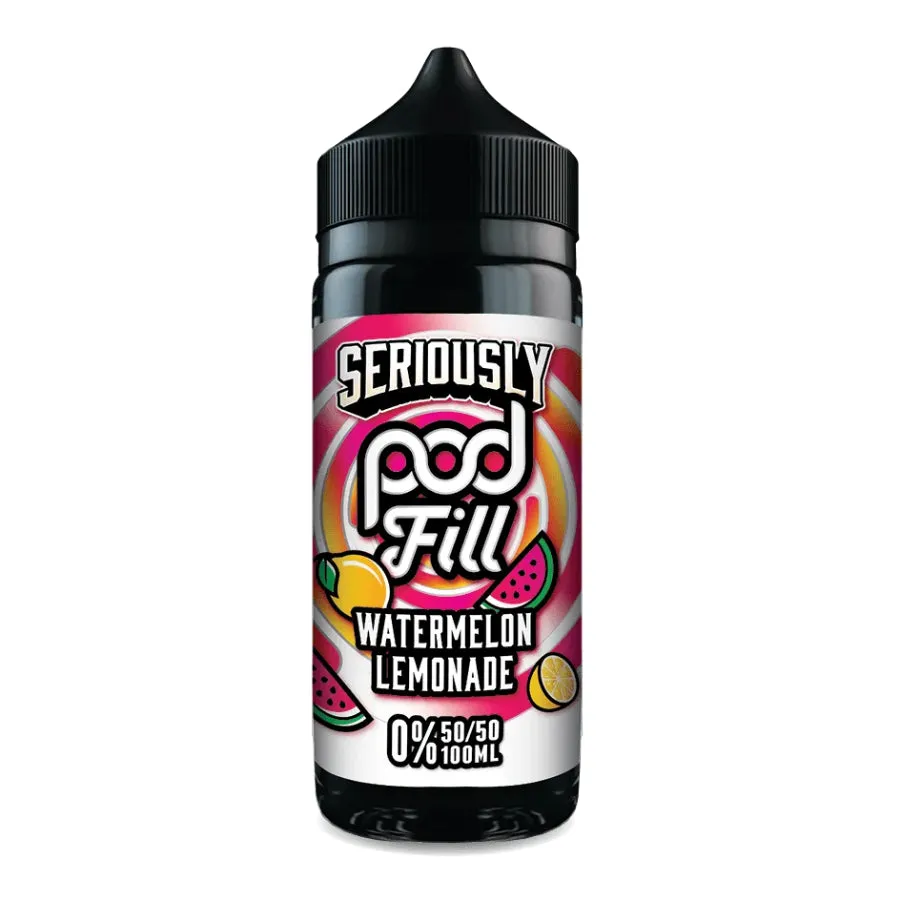 Doozy Vape Co - Seriously Podfill 50:50 E-Liquid - 100ml Short Fill - 0mg