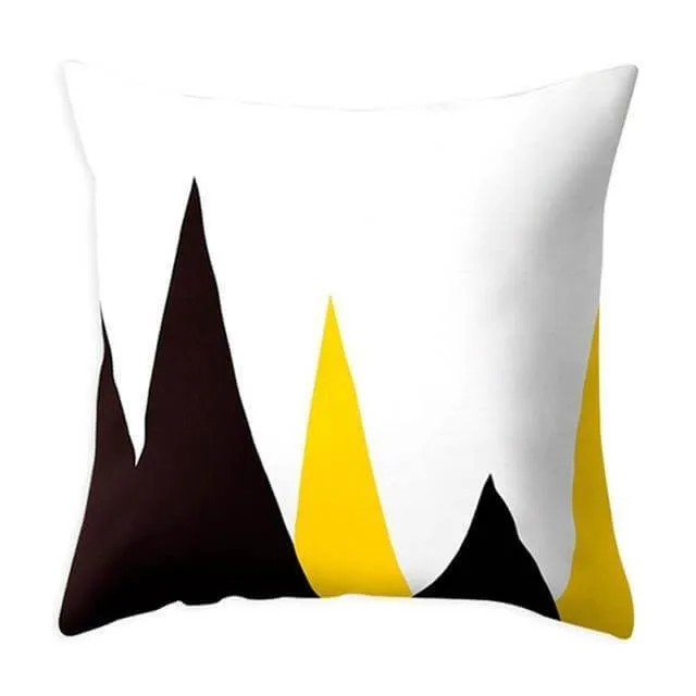 Geometric Art Decorative Pillow Cases