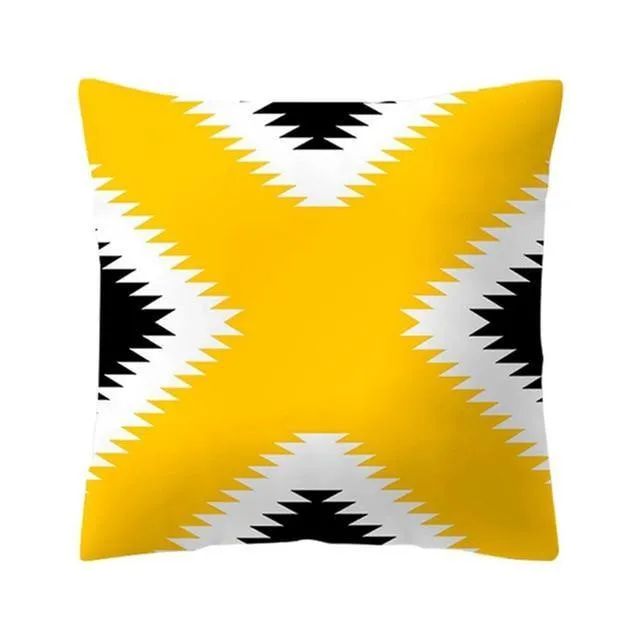 Geometric Art Decorative Pillow Cases