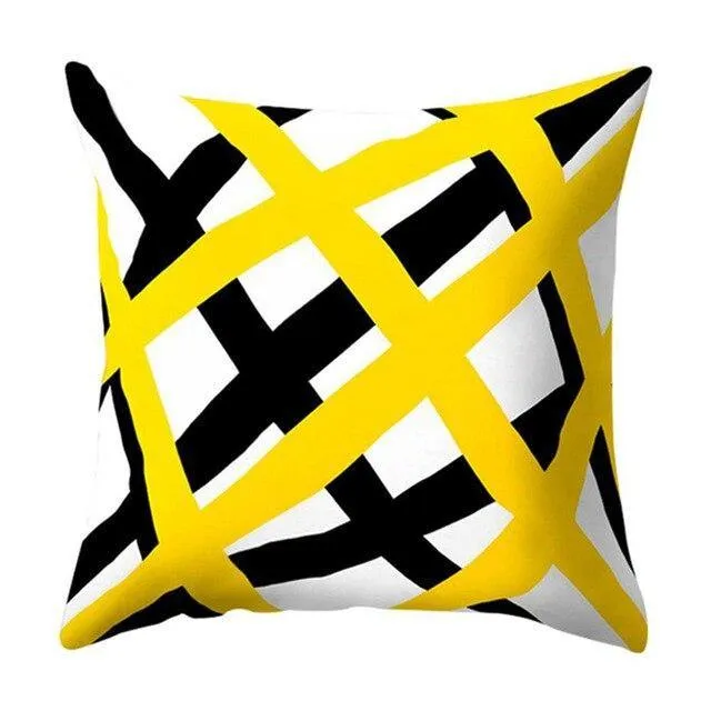 Geometric Art Decorative Pillow Cases