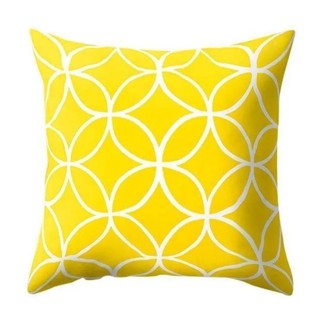 Geometric Art Decorative Pillow Cases