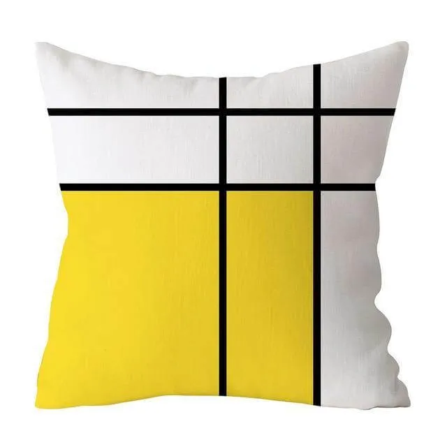 Geometric Art Decorative Pillow Cases