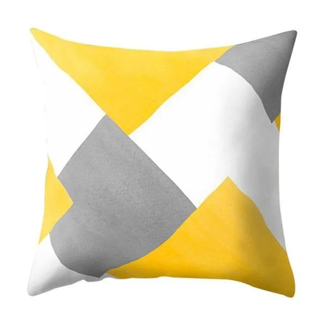 Geometric Art Decorative Pillow Cases