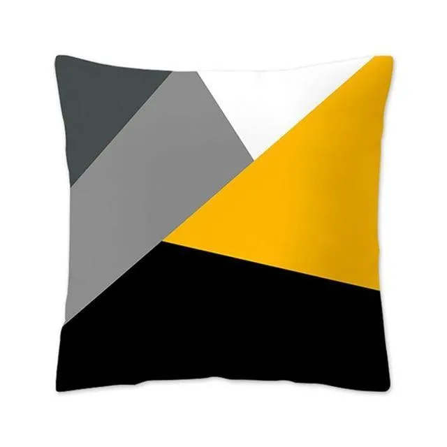 Geometric Art Decorative Pillow Cases