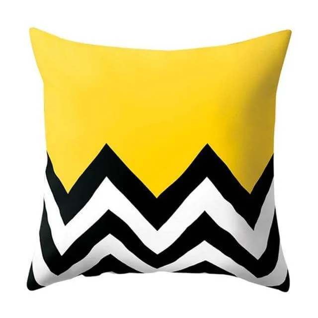 Geometric Art Decorative Pillow Cases