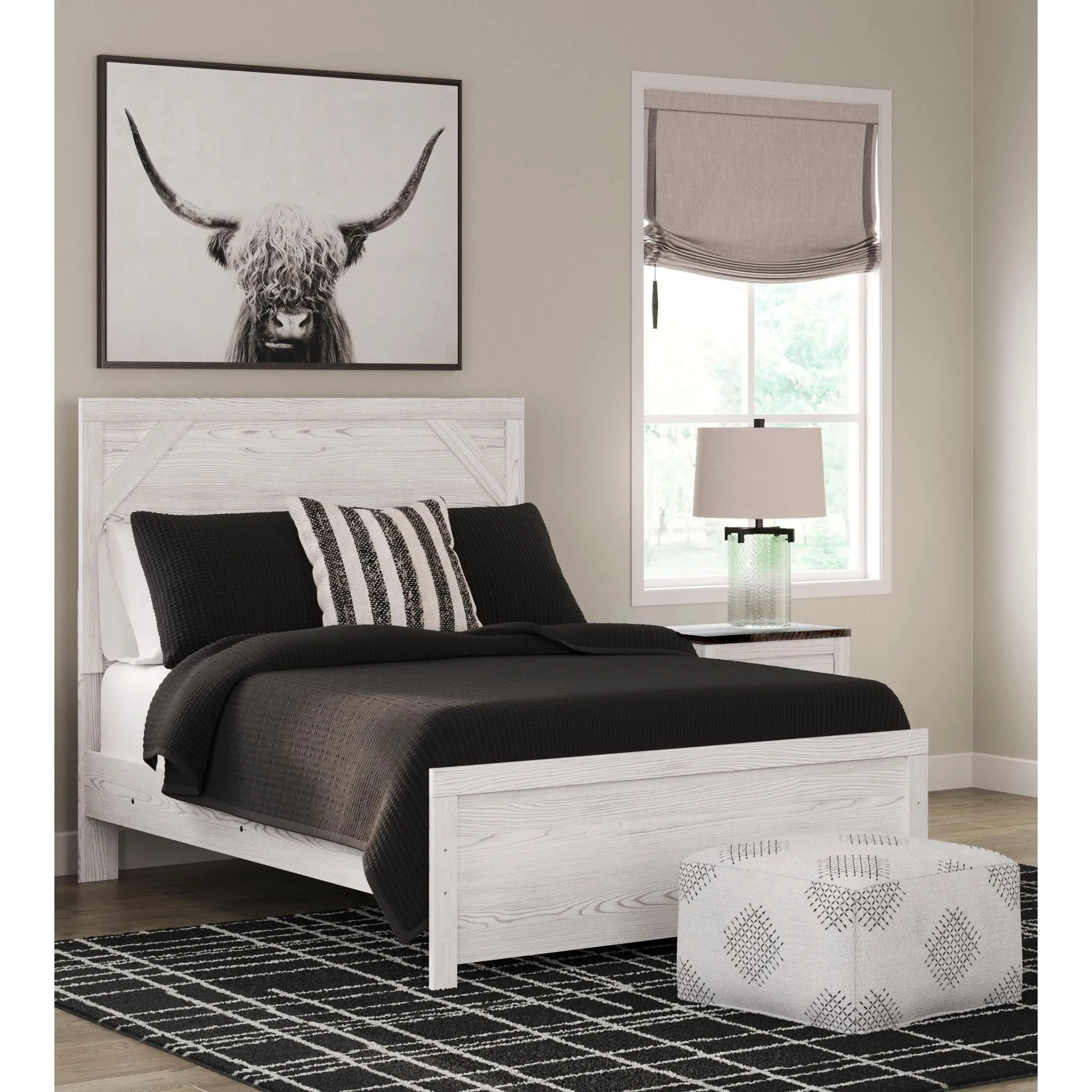 Gerridan 5 Piece Full Panel Bedroom