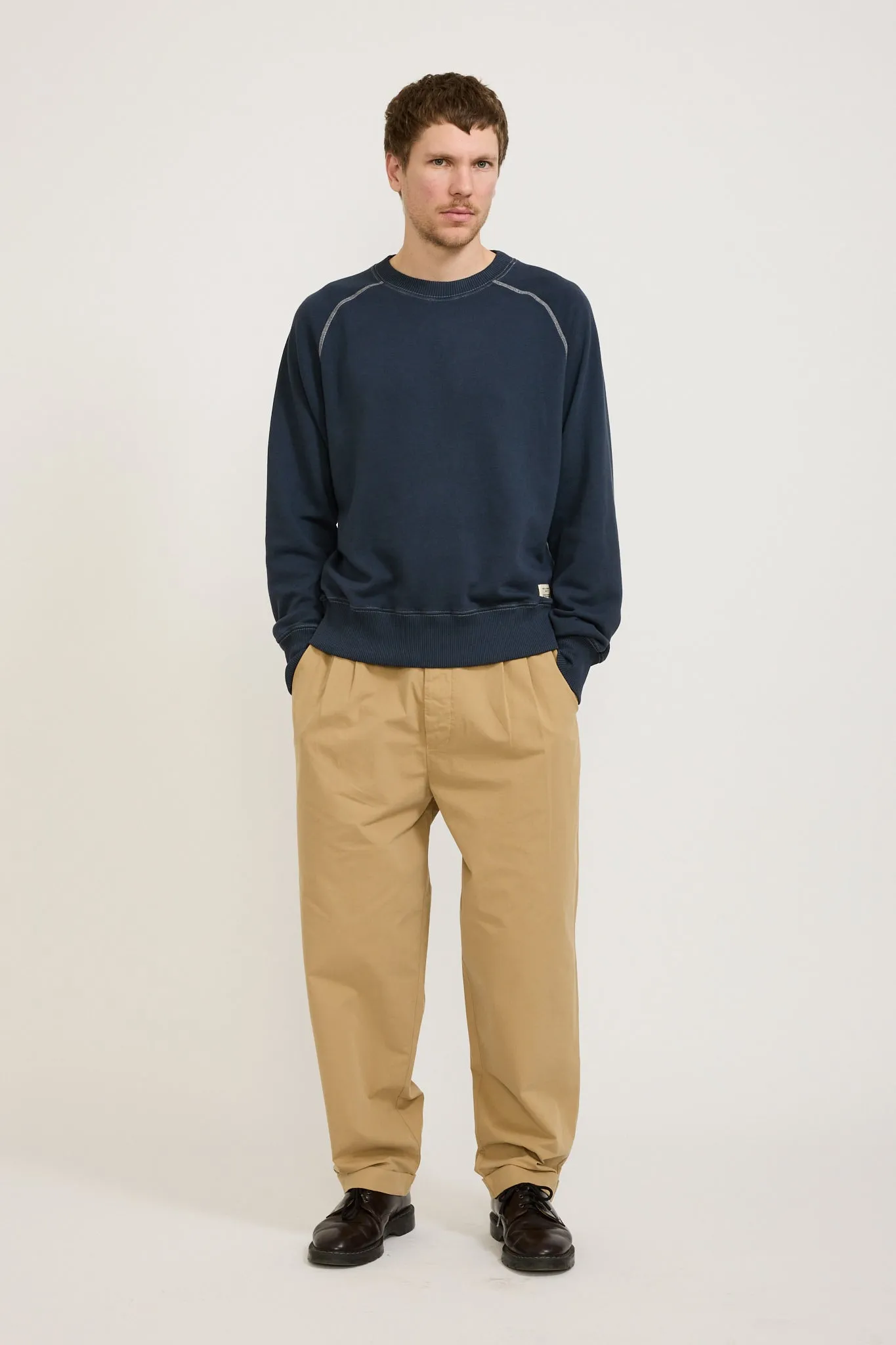 GOOD BASICS | Relaxed Fit Sweatshirt Denim Blue