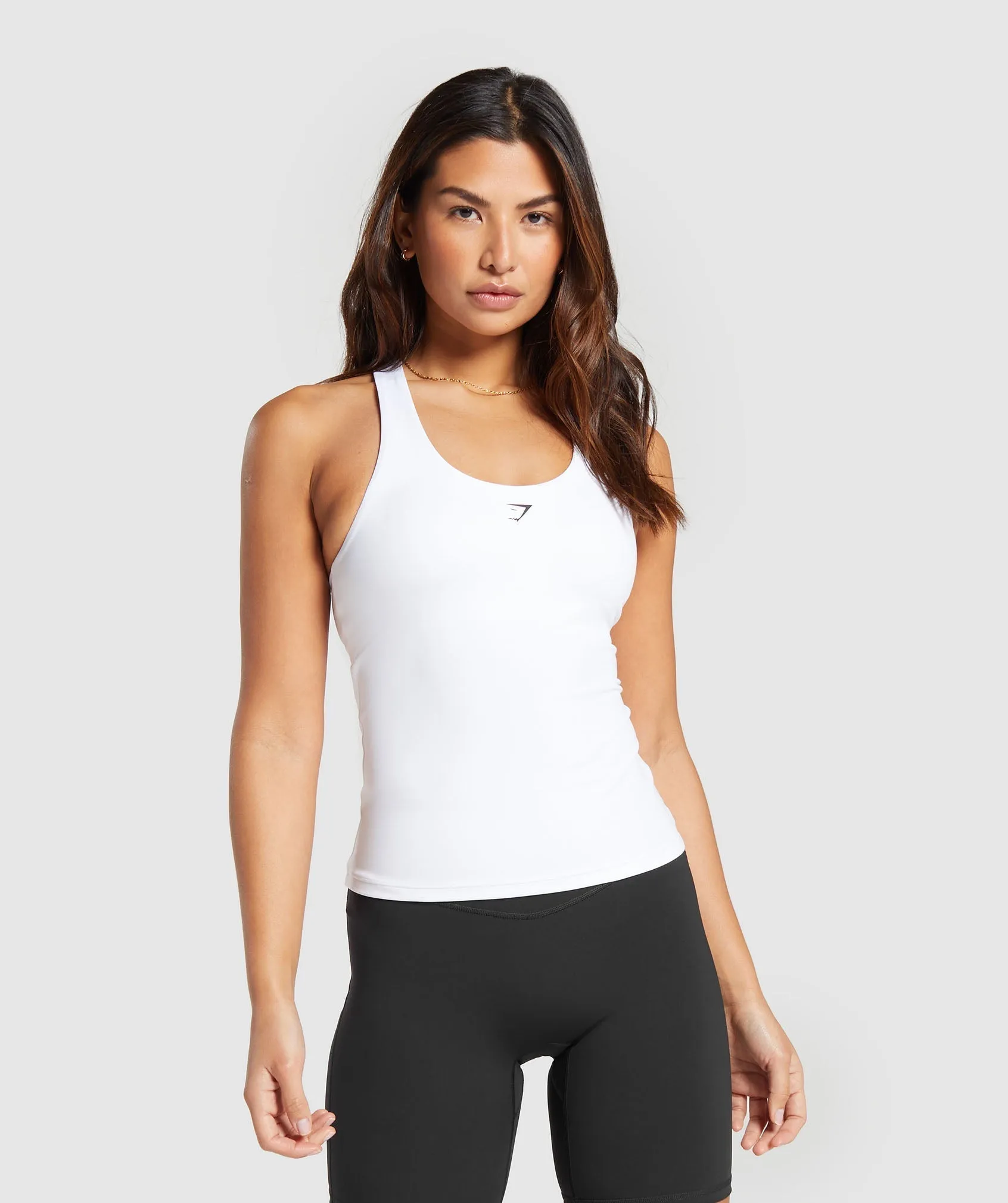 Gymshark Everyday Shelf Cami Tank - White