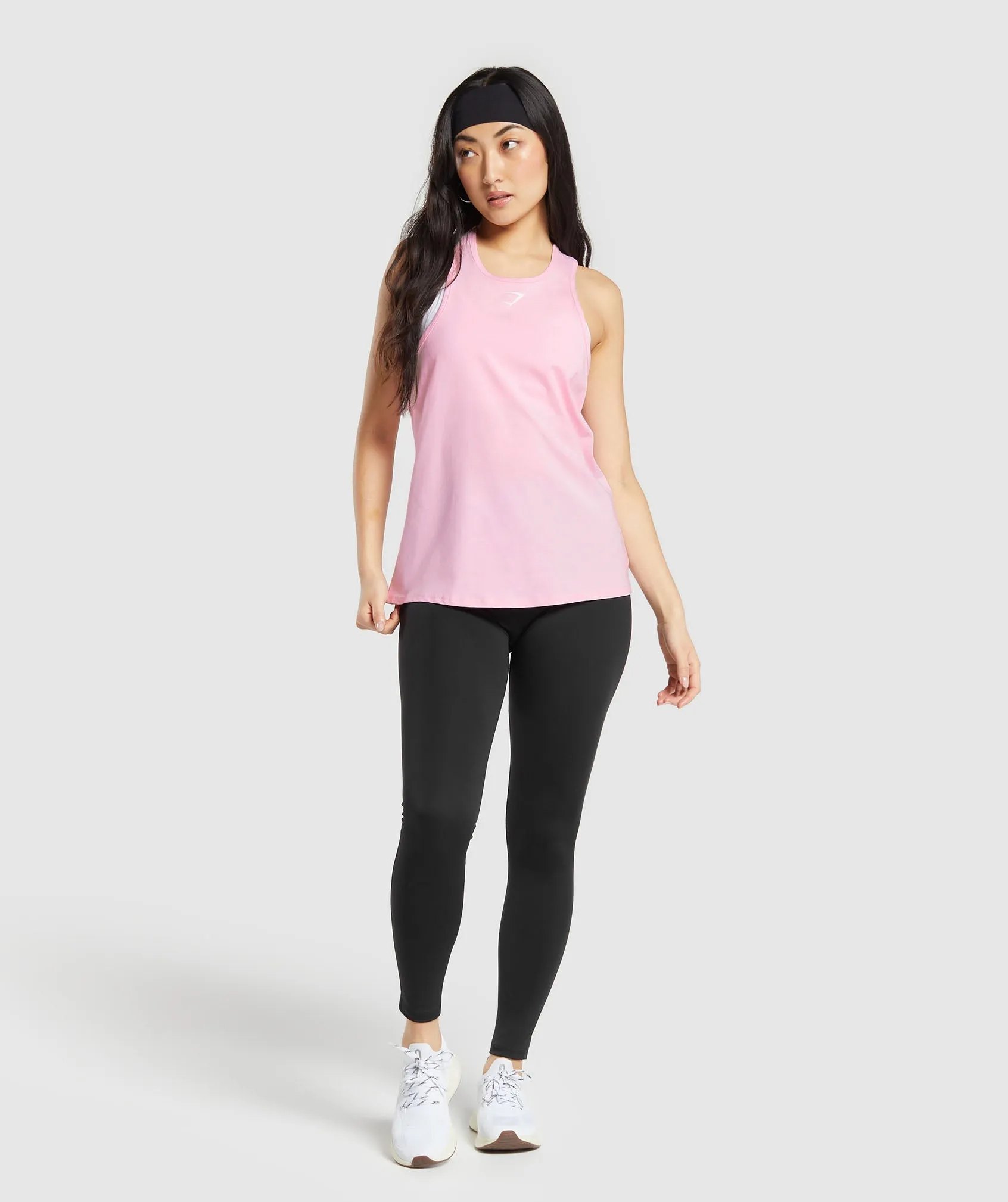 Gymshark Training Cotton Tank - Dolly Pink