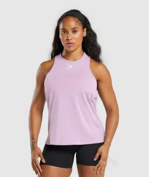 Gymshark Training Cotton Tank - Warm Lilac