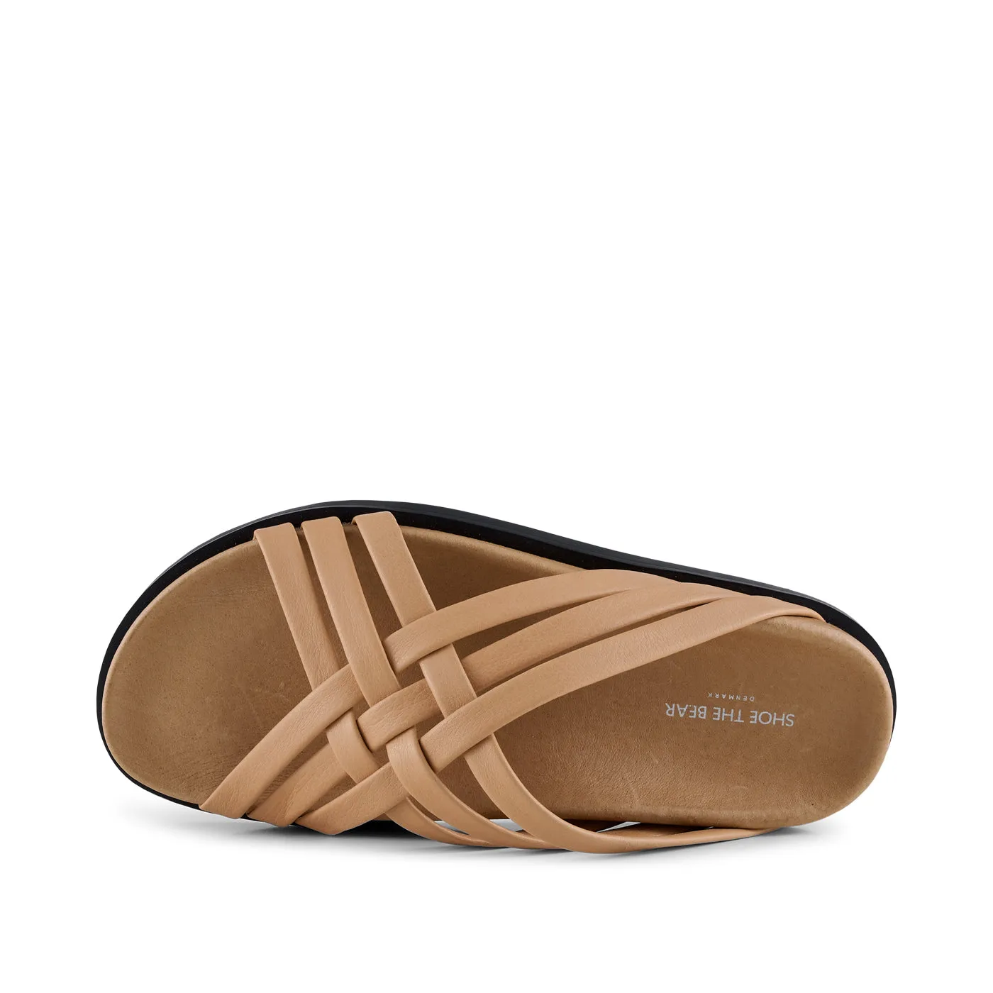 Ivy mule leather - BEIGE