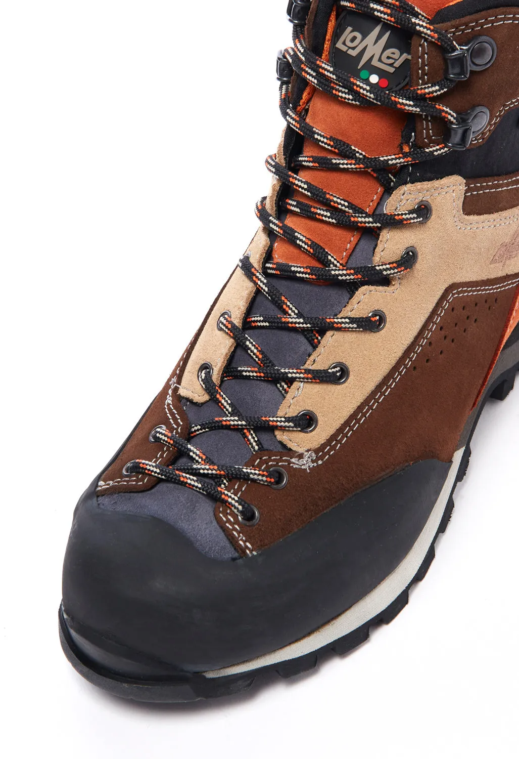 Lomer Badia Mid MTX Boots - Chocolate / Brick