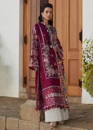 Magenta Lawn Suit - Elan - Luxury Lawn '23 - ERINA-EL23-04B