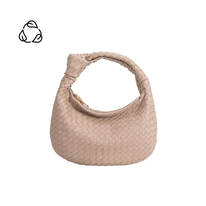 Melie Bianco Drew Nude Small Recycled Vegan Top Handle Bag