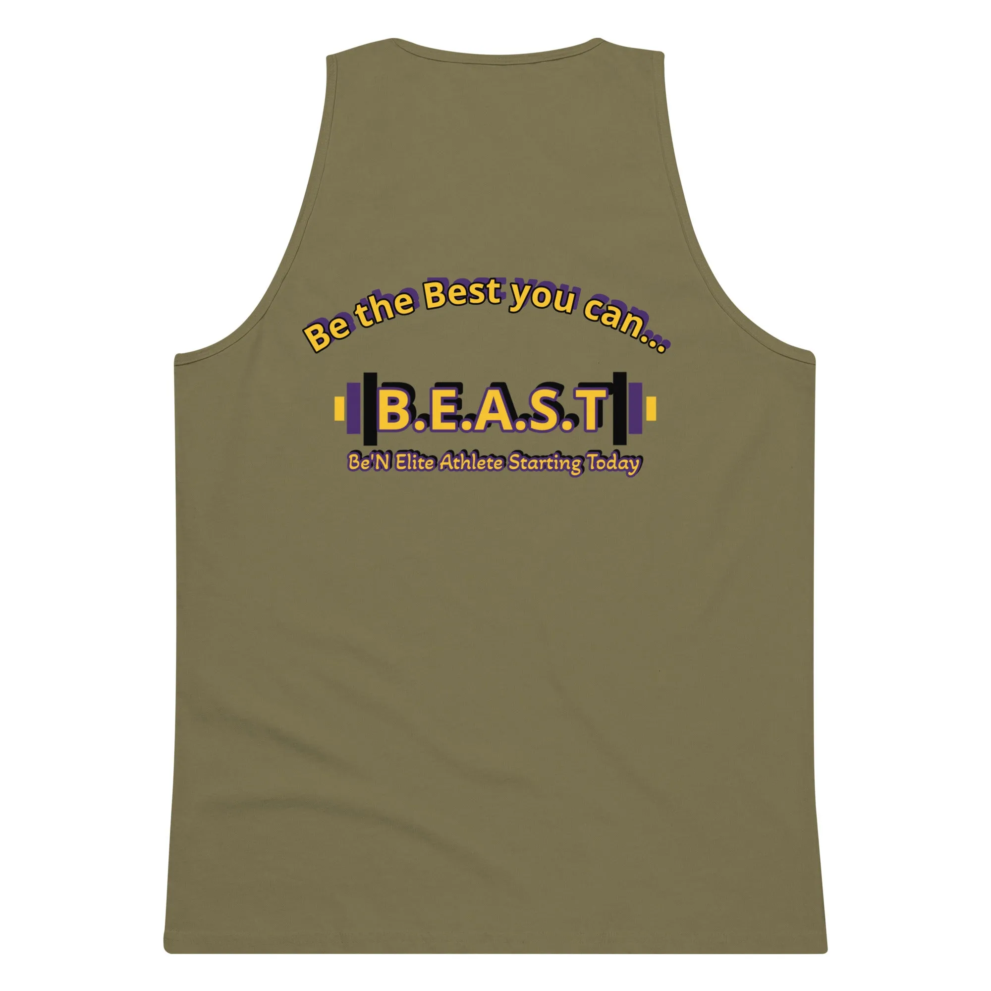  Men’s B.E.A.S.T premium tank top