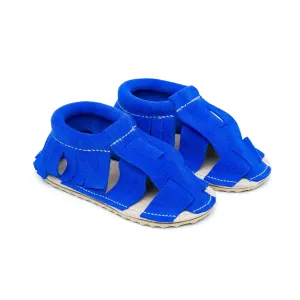 Mocc Sandal - Egyptian Blue Suede