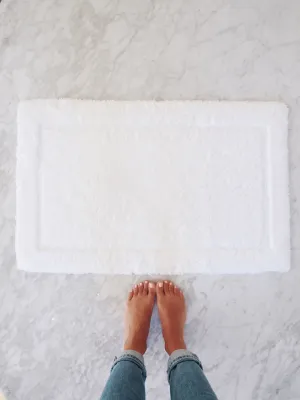 Must Bath Mat | White