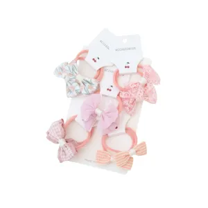 Pastel Pink Baby Bow Bundle