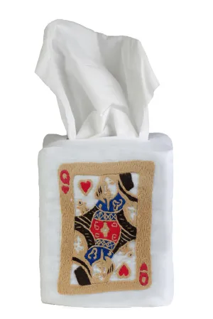 Queen of Hearts Tissue Box Cover