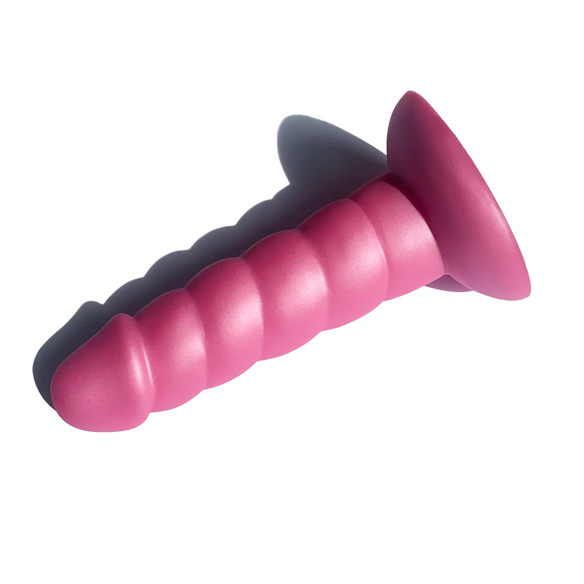 Raspberry Swirl Dildo