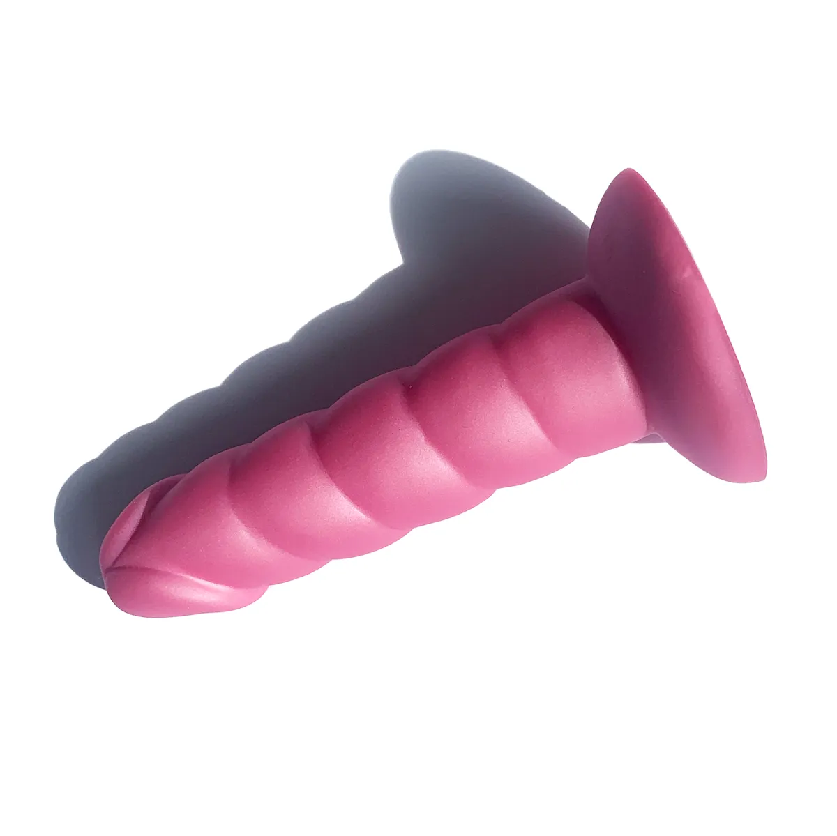 Raspberry Swirl Dildo