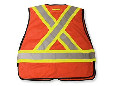 Safety Vest 100% Polyester Soft Mesh