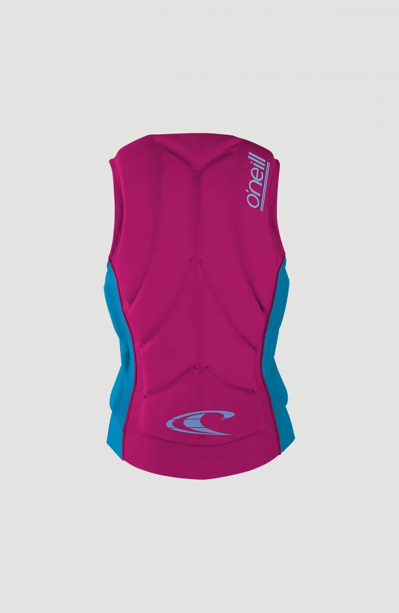 Slasher Comp Vest Girls | Dark Pink