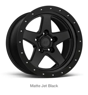 STEALTH CUSTOM SERIES K5 Model 17X8.5 MATTE JET BLACK SINGLE WHEEL