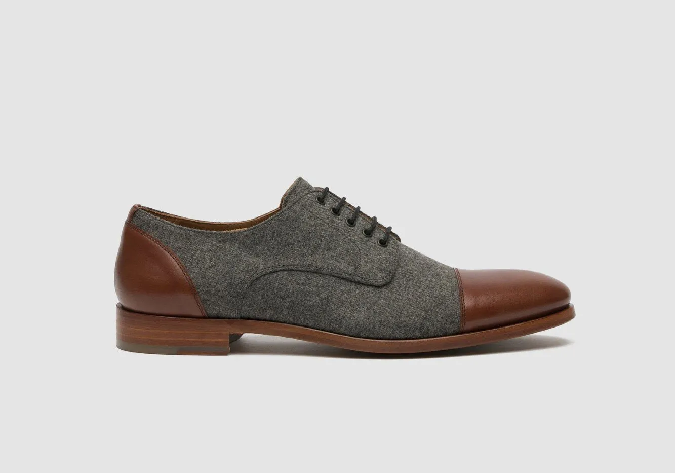 TAFT Grey & Brown Jack Shoe